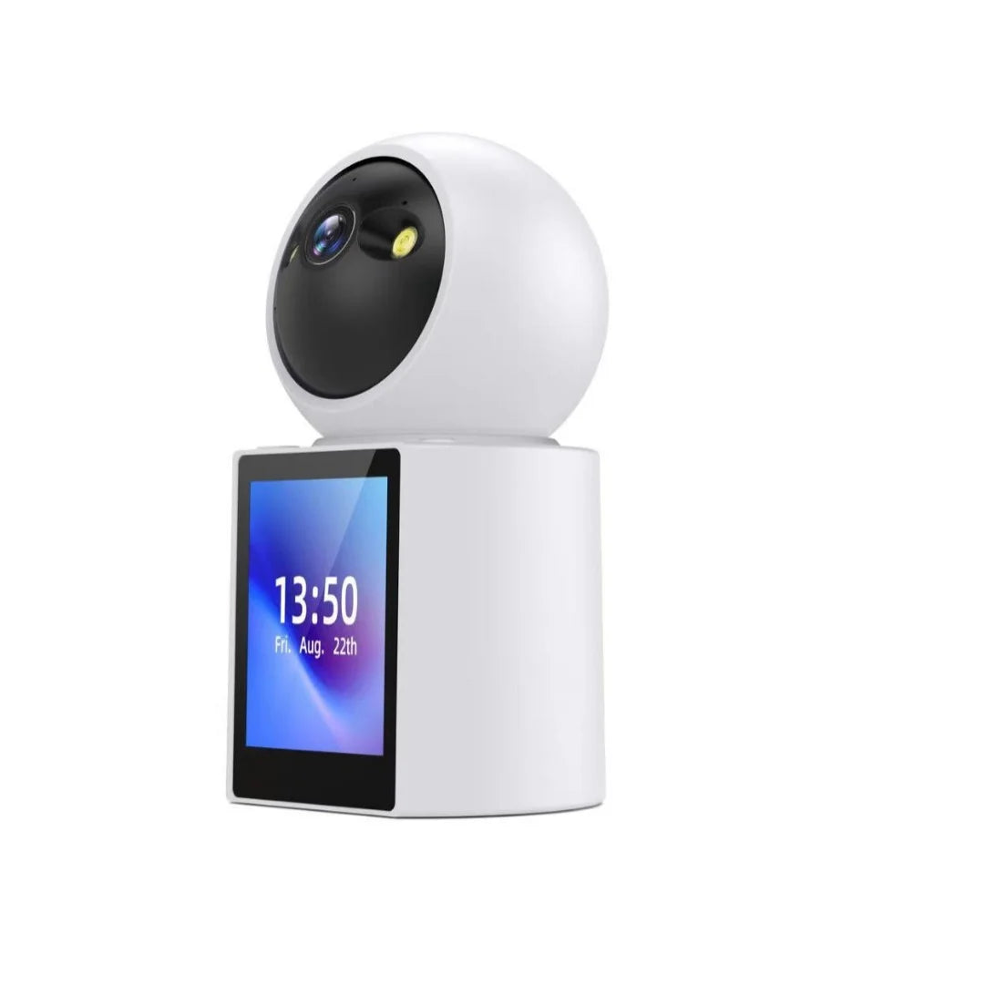 Camera IP Interior cu Display, Vedere Nocturnă și Video Call, 2MP HD, Control PTZ și Alarmă pe Telefon