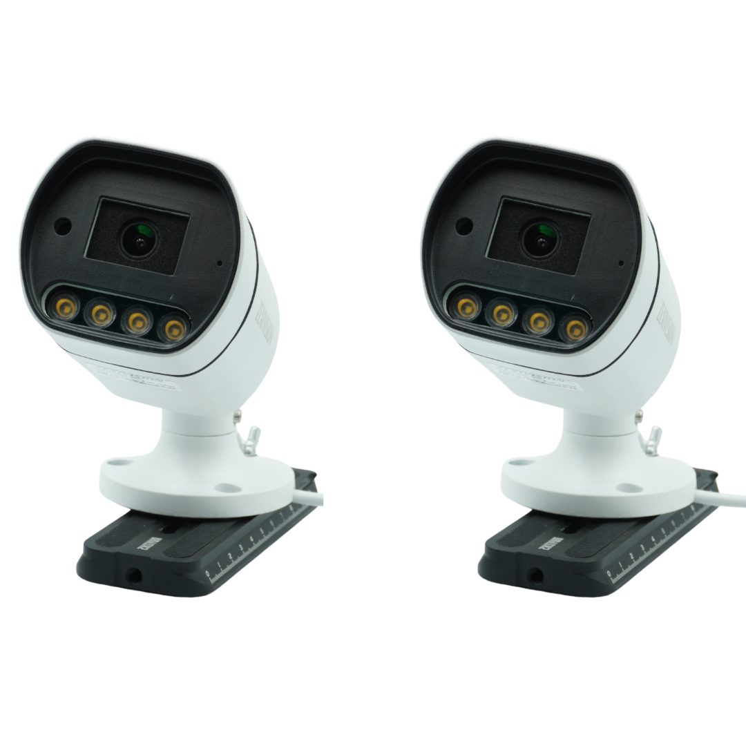 Kit Supraveghere Video Zexivision Turbo HD 5MP Full-Color 4K, Audio, HDMI, Alarmă Integrată, Vizualizare în Timp Real