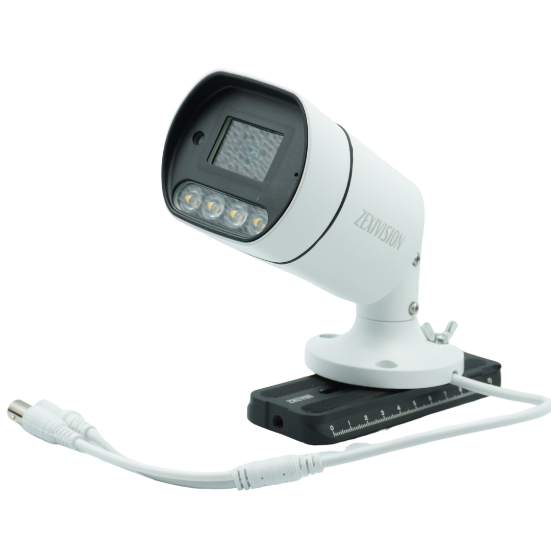 Kit Supraveghere Video Zexivision Turbo HD 5MP Full-Color 4K, Audio, HDMI, Alarmă Integrată, Vizualizare în Timp Real
