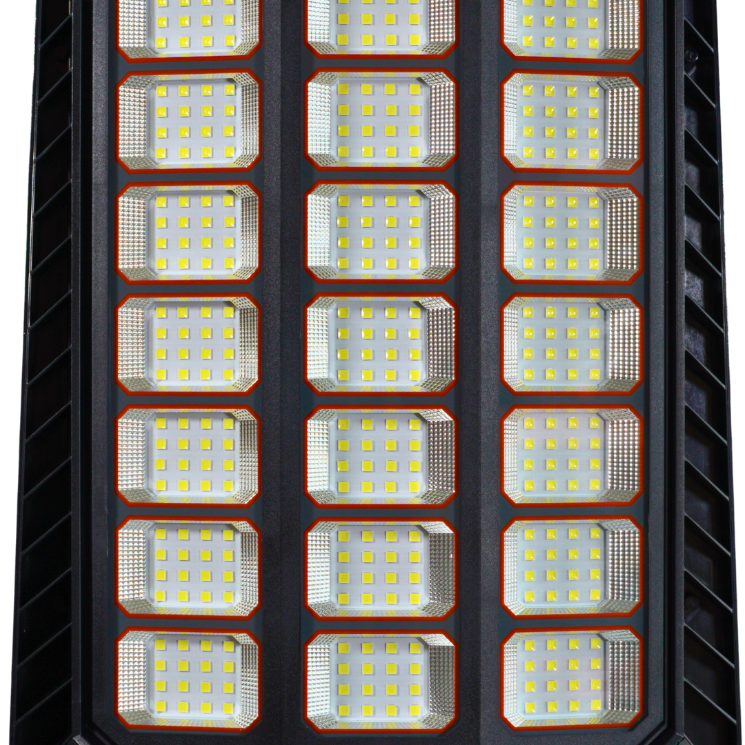 Lampa Solara Stradala 600W Innova Smart Home Genesis, senzor miscare si lumina, IP66, telecomanda, kit instalare inclus, 3 ani garantie+Cadou Surpriza
