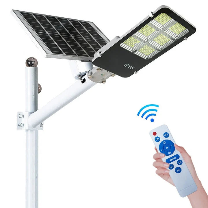 Lampa Solară Stradală Jortan 400W cu Panou Independent + CADOU SURPRIZA
