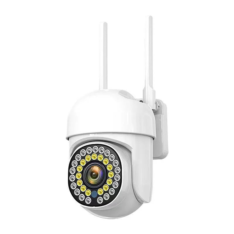 Cameră de Supraveghere Smart WIFI, 36 LED-uri, HD, Viziune Nocturnă cu Infraroșu și Protecție IP66, Transmisie Live pe Telefon