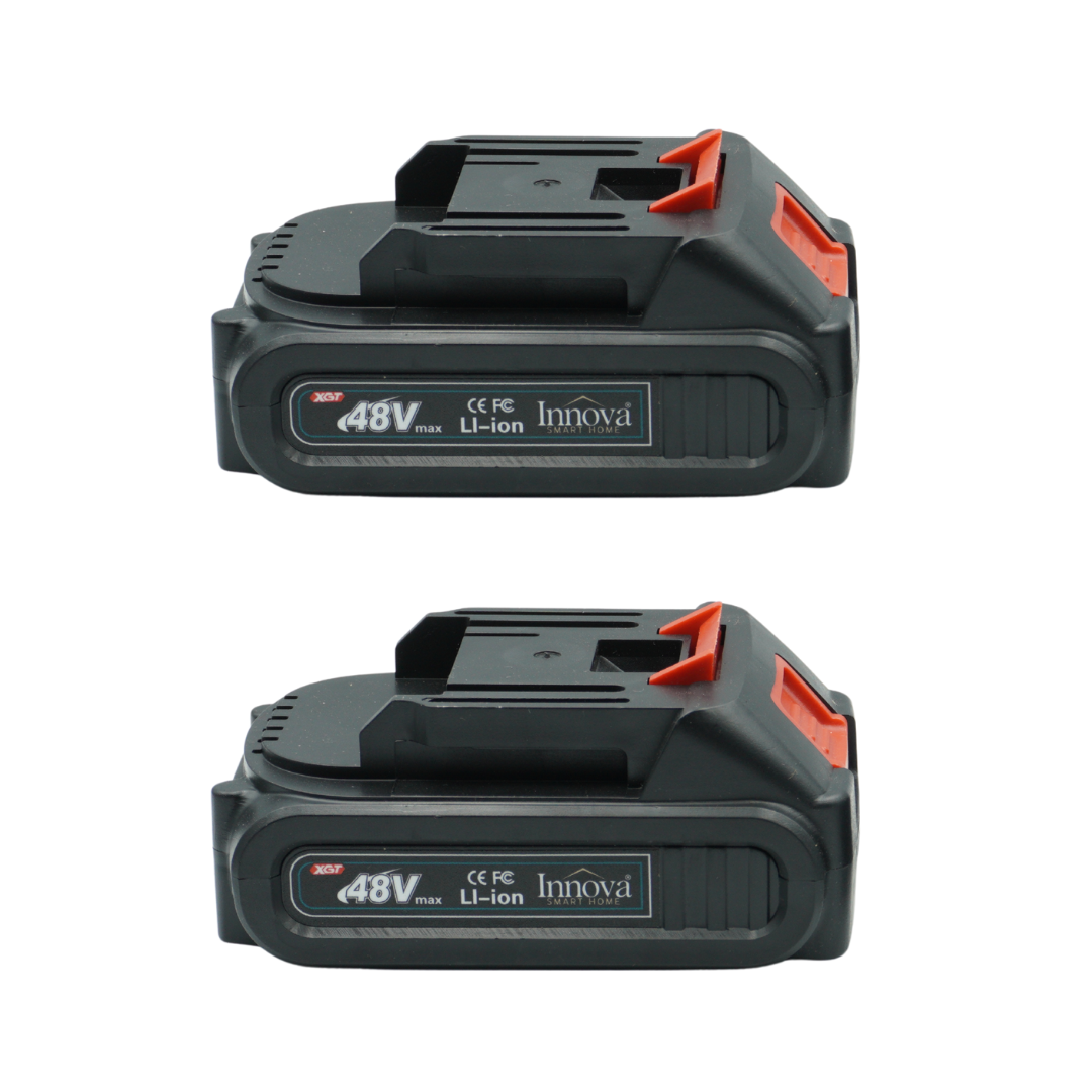 Black Friday - Pistol de Pulverizare Electric, Fără Fir, 48V, 2 Acumulatori Li-Ion, 800 ml, HVLP, Pulverizare Fină, Innova