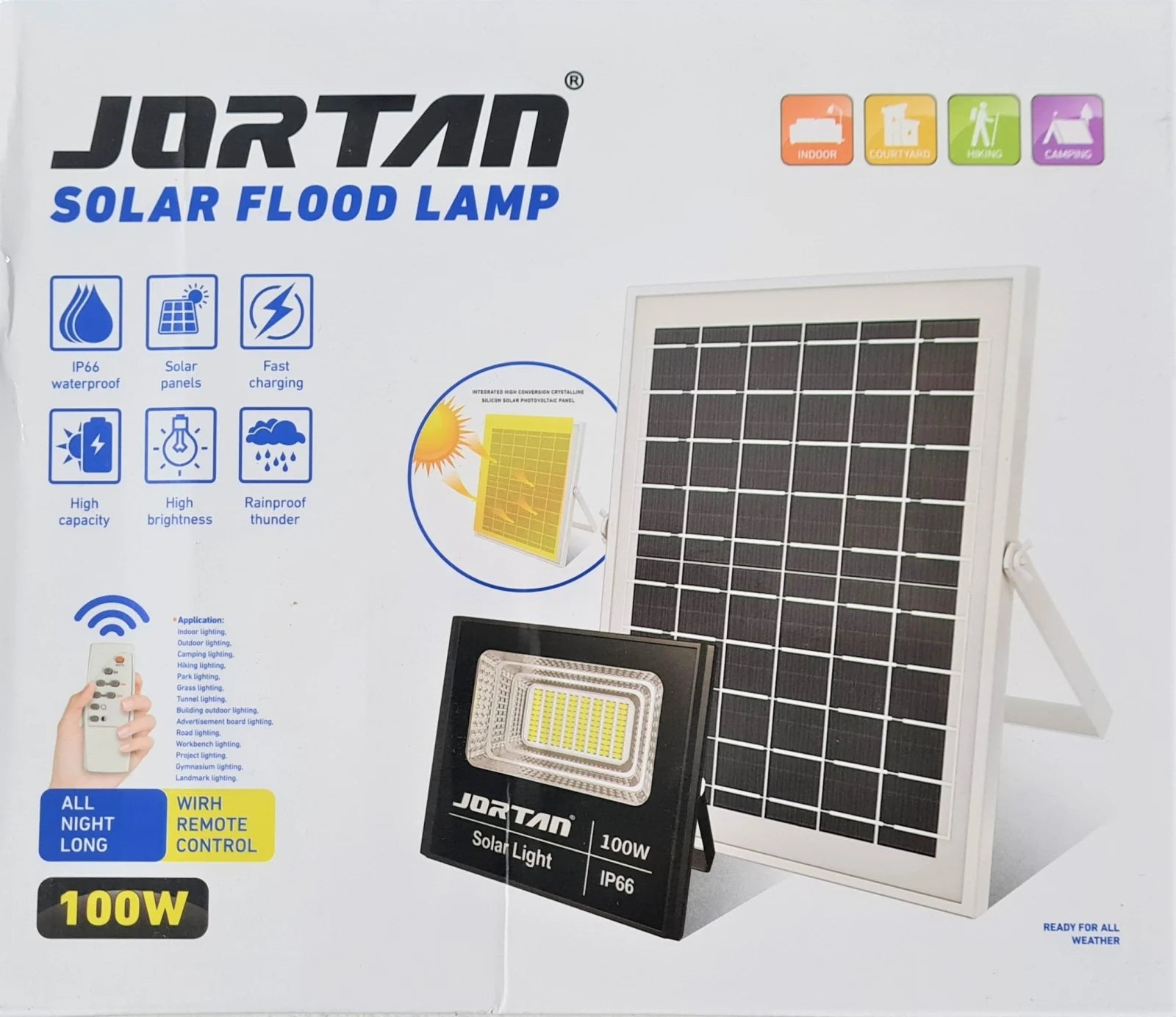 Proiector Solar Jortan 100W
