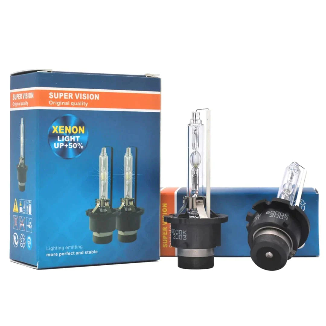 Set xenon 2 Becuri D2S, xenon pentru far, 6000K, 35 W