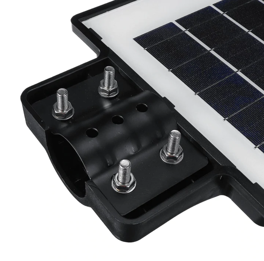 Lampa Solara, 400W Jortan Slim Panou Fotovoltaic Si Senzor de Miscare + Telecomanda + Suport Metalic Cadou