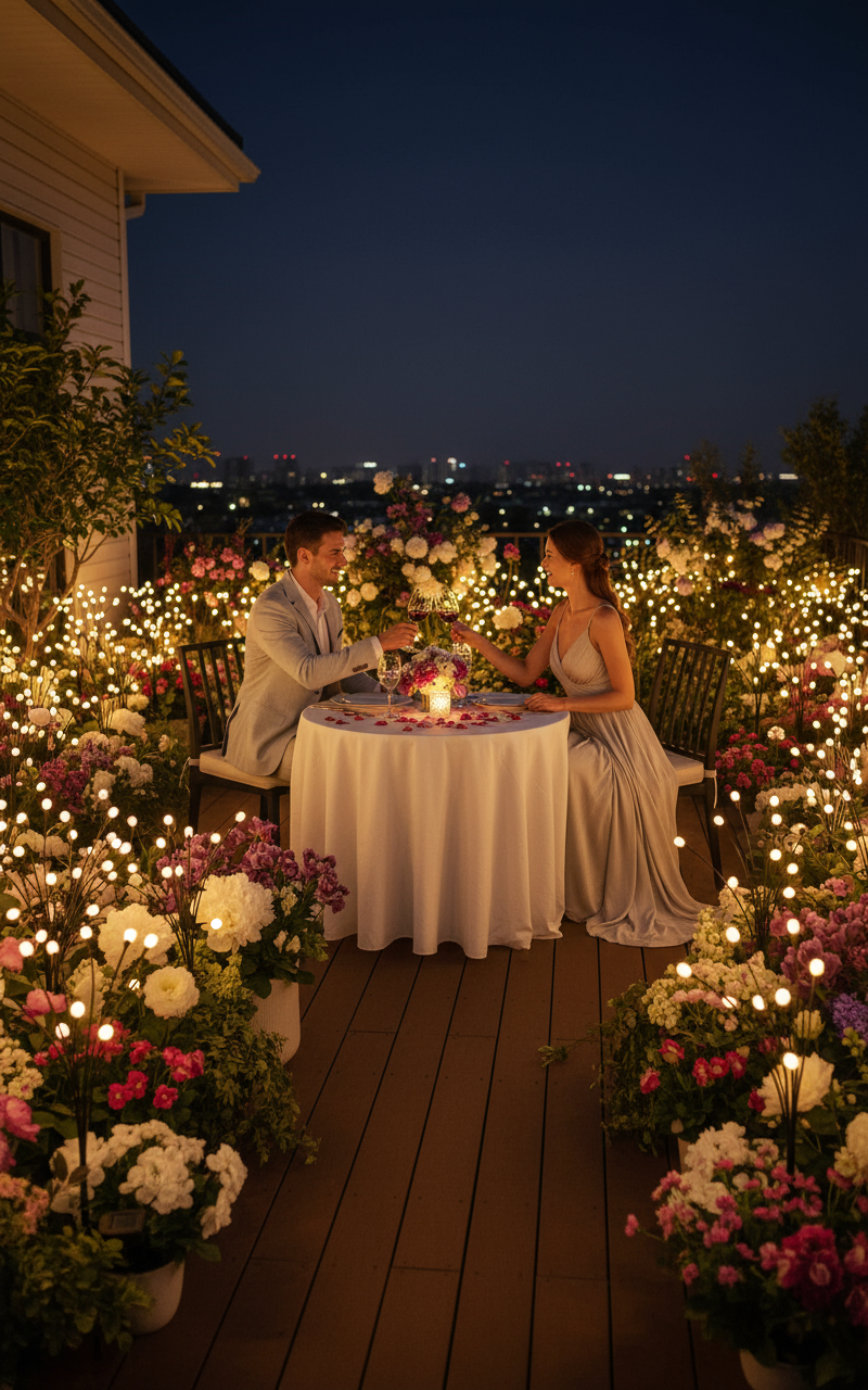 Black Friday - Set de 8 Lămpi Solare de Grădină cu Licurici Multicolor/Alb Cald – Eleganță și Magie în Spațiul Exterior