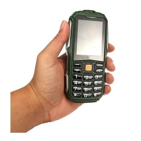 Telefon militar, 2800 mAh, Dual SIM, FM radio