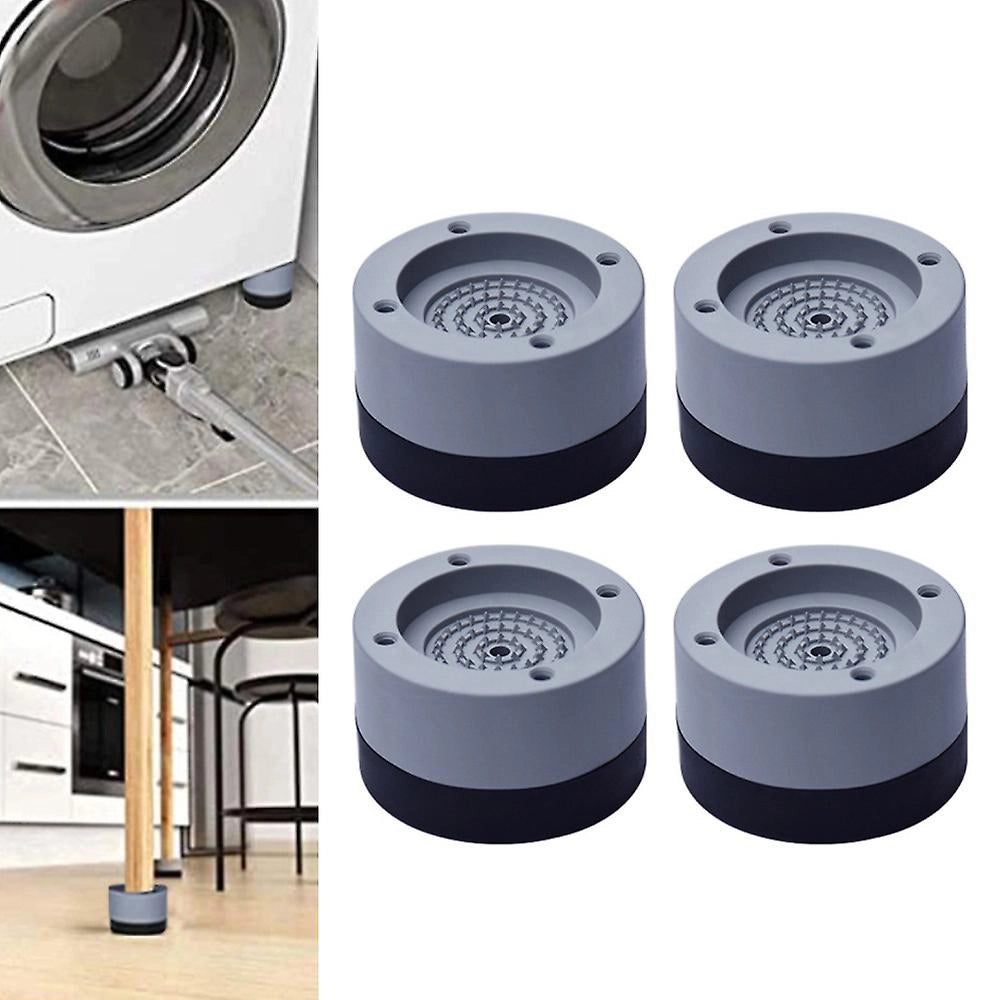 Set de 4 piese suport anti-zgomot și antiderapante pentru mașina de spălat